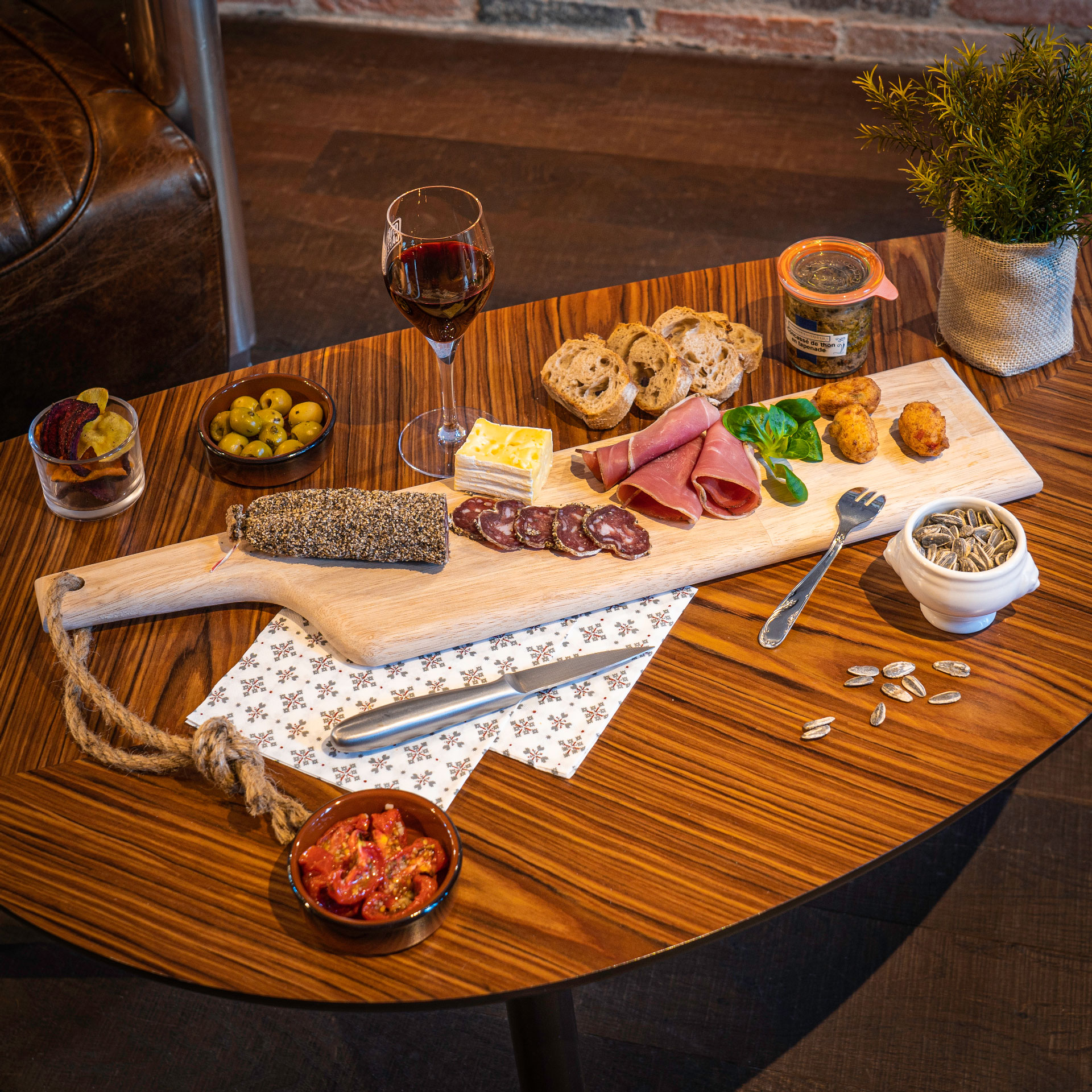 planche apéro la parisienne personnalisée | maplancheapero.fr