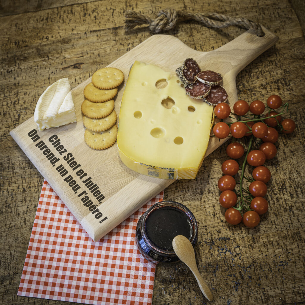 planche apero personnalisable | planche a decouper la quotidienne | maplancheapero.fr